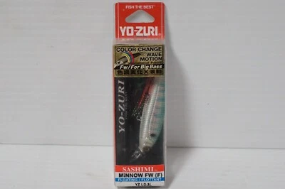 Señuelo ultraligero YO-ZURI Sashimi Flotante Minnow Pesca Crankbait - YZ LD-3L Foto 1 de 4