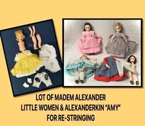 VINTAGE MADAM ALEXANDER KLEINE FRAUEN AMY, JO, BETH & MEG ALEXANDERKINS AMY ~TLC - Bild 1 von 16