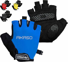 Cycling Half Finger Short Gloves Padded Breathable MTB Bike Gloves for Men/Women