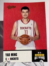 2010-11 Absolute Memorabilia Panini All-Stars Yao Ming #18 HOF