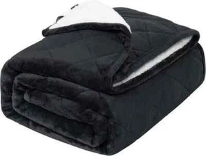 Gewichtsdecke Therapiedecke Erwachsene doppelseitige schwere 150x200/9kg - Bild 1 von 5