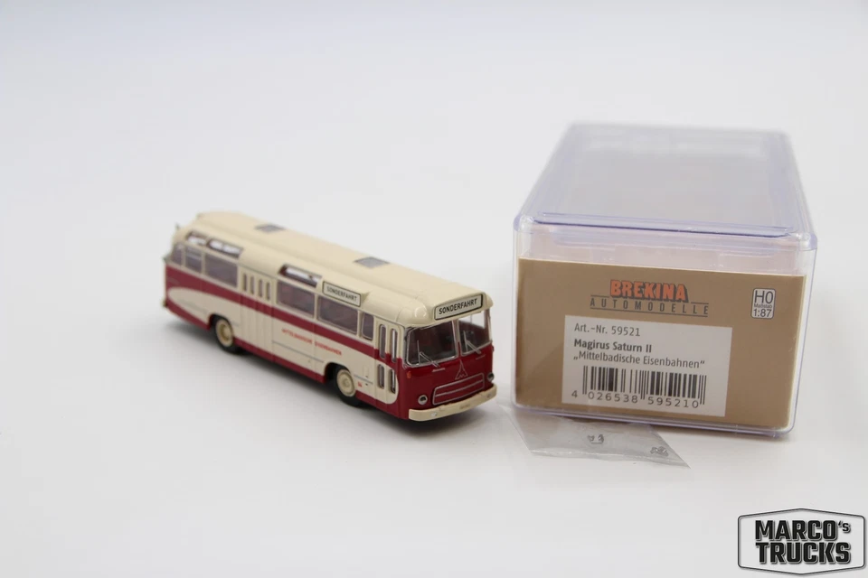 Brekin Magirus Saturn II Central Baden Railroads 1960 No. 59521 1:87 /BRN741 - Image 1 of 1