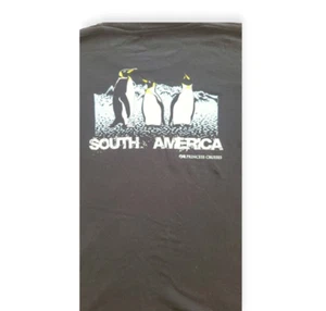 Camisa Sudamérica Princesa Crucero Adulto XL Verde azulado Negro T - Imagen 1 de 7