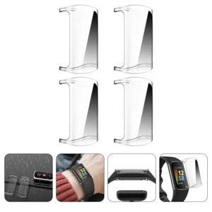 4 Pcs Electroplating Watch Protective Cover Daily Use Clear Protector - Zdjęcie 1 z 12