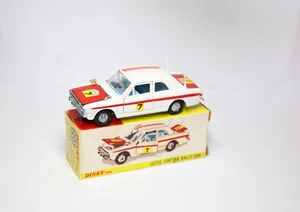 Dinky 205 Lotus Cortina Rally In Original Box - Excellent Vintage Original Model - Picture 1 of 7