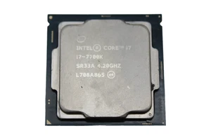 Intel Core Prozessor i7-7700K 4,20 GHz Quad-Core LGA 1151 Sockel SR33A CPU used - Bild 1 von 3