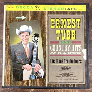 Ernest Tubb Sings Country Hits Old & New Decca Reel To Reel 4-Track Tape Stereo - Picture 1 of 9