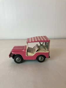 Vintage 1960s Surrey Tin Litho Jeep Made in Japan - Picture 1 of 9