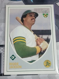 Reggie Jackson 2002 Topps Super Teams Retro #122.   A's - Bild 1 von 1