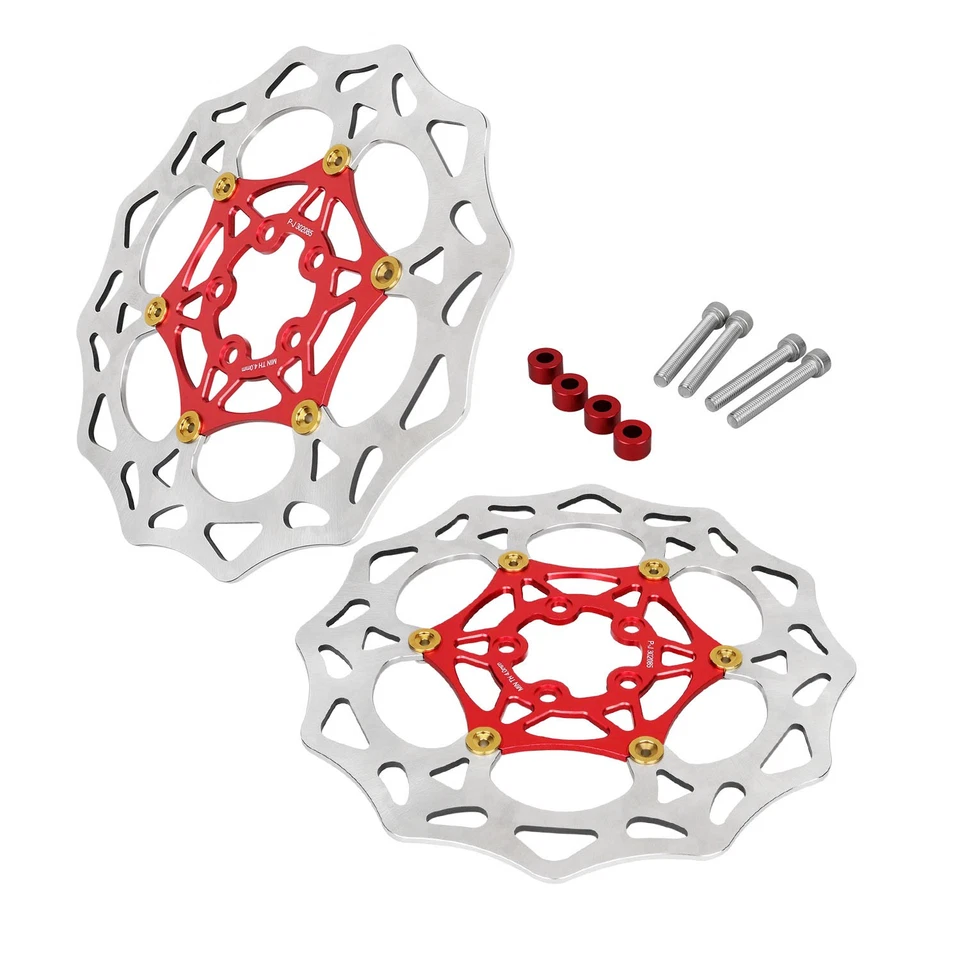 1 Set 13.5" Big Red Front Brake Rotor for Harley Touring CVO Road Glide ST 24-25 - Изображение 1 из 4