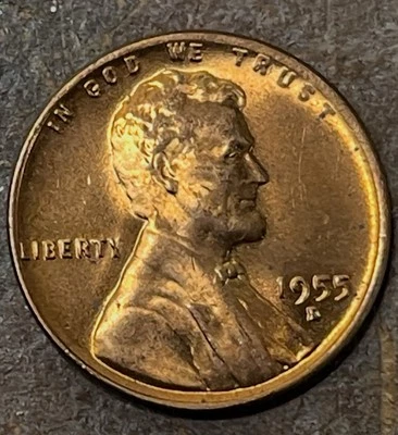 1955D Error Lincoln Cent - Image 1 of 4