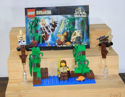 LEGO set 7121 Star Wars Naboo Swamp, USED; NO JAR JAR with instructions - Image 1 of 4