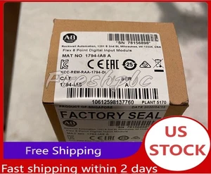 New Factory Sealed 1794-IA8 Flex 8 Point Digital Input Module 1794IA8 - Picture 1 of 4