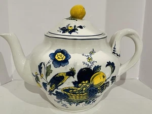 Vintage Copeland Spode Blue Bird Teapot Old Mark - Picture 1 of 9