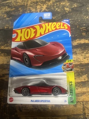 Hot Wheels McLaren Speedtail Red #209 Mainline 2025 Case K | New Car Toys - Image 1 of 2
