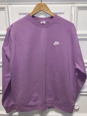 NIKE WOMENS SPORTSWEAR CLUB FLEECE PULLOVER SWEATSHIRT SIZE L - Image 1 of 3