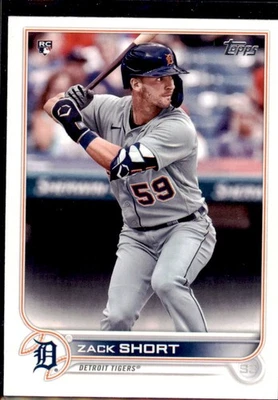 2022 Topps #148 Zack Short - Image 1 of 2