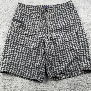 Patagonia Boardshorts Herren 33 grau Wavefarer Badehose Reißverschlusstasche 86558 - Bild 1 von 9