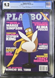 Playboy Magazine November 2009 Marge Simpson Collectors Edition CGC 9.2 - Picture 1 of 2