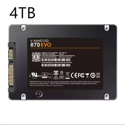 4TB 2TB 1TB SSD 2.5'' SATA III Internal Solid State Drive PC/MAC 560MB/s - Image 1 of 4