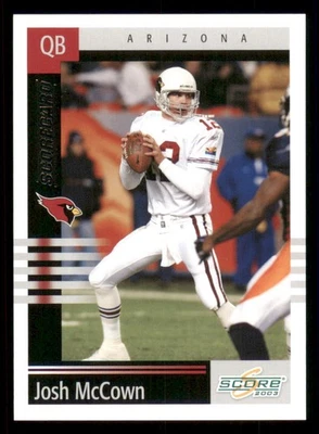 2003 Score Scorecard #145 Josh McCown /500 - Image 1 of 2