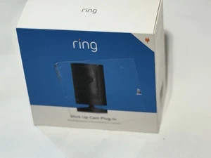 Ring Stick Up Plug In Cam Indoor/Outdoor 1080p WiFi Security Camera Black - Picture 1 of 2