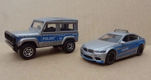 Matchbox - BMW M5 Police + Land Rover 90 - Polizei - multipack exclusive colours - Picture 1 of 8