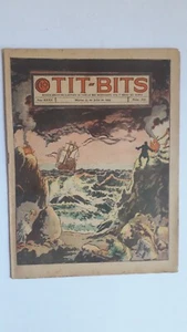 TESS AND THE GHOST KNIGHT! - TIT-BITS #1831 (1944) -COMIC IN SPANISH- ARGENTINA - Picture 1 of 7