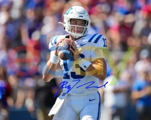 Riley Leonard Duke Blue Devils Signed 8x10 Autographed Photo reprint - Picture 1 of 1