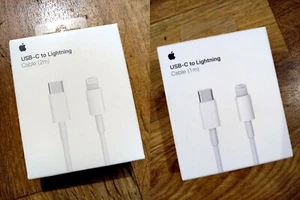 APPLE Cable de Charge USB-C Lightning 1m/2m A2249 MFi iPhone/iPad/MacBook NEUF - Photo 1 sur 8
