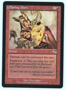 MTG Flaring Pain Judgement JUD Common Vintage Damage Can't Be Prevented Unplayed - Bild 1 von 2