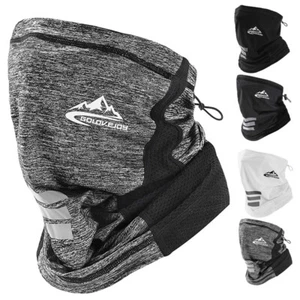 Cooling Neck Gaiter Bandana Face Mask for Summer UV Protection Half Face Scarf - Picture 1 of 21