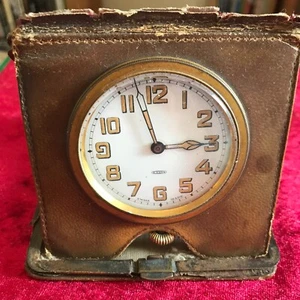 Doxa? Watch Company Swiss 8 Day Travelling Alarm Clock. See Images in Listing. - Picture 1 of 7