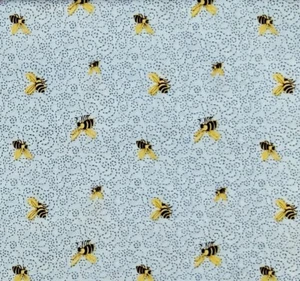 Save the Bees Bumblebees Nature Debbie Mumm Cotton Quilt Fabric JoAnn 1 1/4 yard - Picture 1 of 6