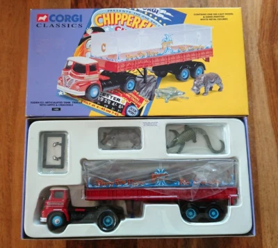 Corgi 14201 Foden S21 Tank Trailer Hippo & Crocodile Chipperfields Circus 1:50 - Image 1 of 3