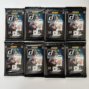 2024 Panini Donruss NFL Football Trading Cards Sealed Lot of 8 Packs 80 Cards - Picture 1 of 3
