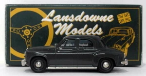 Lansdowne Models 1/43 Scale LDM5 - 1957 Rover P4 Model 90 - Dark Grey - Bild 1 von 12