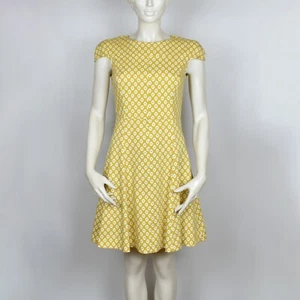 Max&Co MAX MARA Cotton Summer Dress Sundress Textured Unlined Size 6 US - Picture 1 of 8