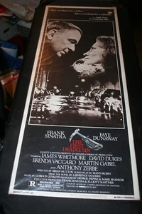 DIE ERSTE TODSÜNDE Orig. 1980 Movie Insert 14X36 FRANK SINATRA FAYE DUNAWAY - Bild 1 von 4