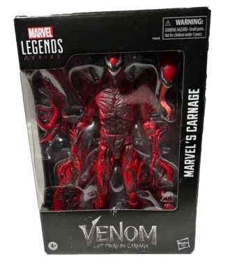 Boneco de ação Marvel Legends Series Venom: Let There Be Carnage Deluxe 6 polegadas - Imagem 1 de 3