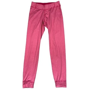 Patagonia Capilene Base Layer Girls Leggings Sz Large (12) Light Red Kids Youth - Picture 1 of 9