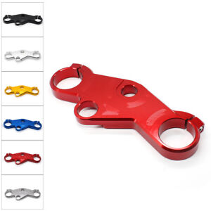 Motorcycle Lowering Triple Tree Front Upper Top Clamp Fit GSXR 600/750 2001-2003