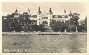Sweden Saltsjöbaden Grand Hotel RPPC B55 - Picture 1 of 2
