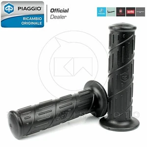 COPPIA MANOPOLE NERE ORIGINALI PIAGGIO LIBERTY 50 1997-2005 - Imagen 1 de 2