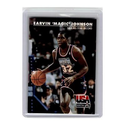 1992 SkyBox USA Magic Johnson All Star #34 - Image 1 of 3