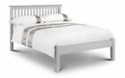 Dove Grey Solid Pine 4FT 6" Double Bed W157cm x L206.5cm x H110cm ELONA