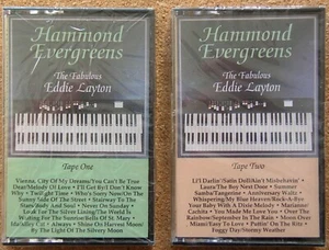Hammond Evergreens The Fabulous Eddie Layton 2 Cassette Set 1 & 2  NIP - Bild 1 von 8