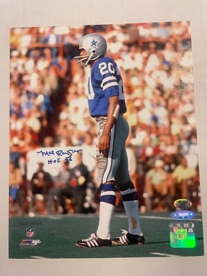 Mel Renfro 8x10" Autographs Dallas Cowboys Tristar Authentication SP Hot!!! - Image 1 of 4