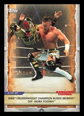2020 Topps WWE Road to Wrestlemania - #10 Buddy Murphy - Image 1 of 2