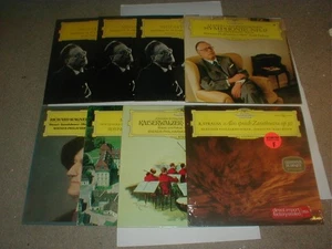 Karl Bohm Conductor Duetsche DGG Classical 8pc Import LP LOT Symphony Orchestra - Picture 1 of 20